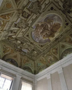 La chute de Phaeton (Phaethon) (1625) - Fresco en trompe l' La chute de Phaeton (Phaethon) (1625) - Fresco en trompe l'