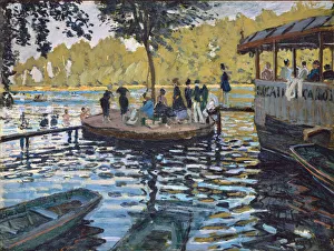 La Grenouillere, 1869 (oil on canvas) La Grenouillere, 1869 (oil on canvas)