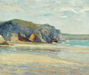 La Plage a Morgat, Finistere, 1899 (oil on canvas) La Plage a Morgat, Finistere, 1899 (oil on canvas)