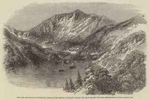 The Lake and Bazaar of Nynee Tal, Himalaya, the Refuge of English Families who have escaped from the Insurrections in The Lake and Bazaar of Nynee Tal, Himalaya, the Refuge of English Families who have escaped from the Insurrections in