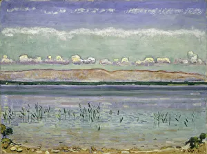 Lake Geneva with Jura Hills, 1911 (oil on canvas) Lake Geneva with Jura Hills, 1911 (oil on canvas)