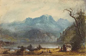 Lake Scene, Wild River Mountains, c.1837 (w/c on paper) Lake Scene, Wild River Mountains, c.1837 (w/c on paper)