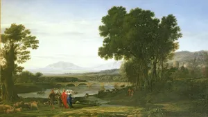 Landscape with Jacob and Laban and Labans Daughters, 1654 Landscape with Jacob and Laban and Labans Daughters, 1654