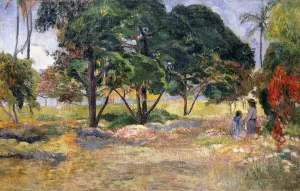 Landscape with Three Trees, 1892 (oil on canvas) Landscape with Three Trees, 1892 (oil on canvas)