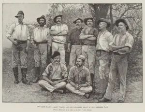 The late Major Allan Wilson and his Comrades, Slain in the Matabili War (engraving) The late Major Allan Wilson and his Comrades, Slain in the Matabili War (engraving)