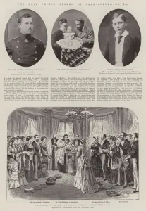 The late Prince Alfred of Saxe-Coburg-Gotha (b/w photo) The late Prince Alfred of Saxe-Coburg-Gotha (b/w photo)