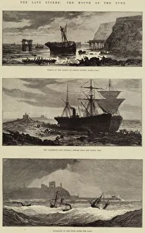 The Late Storms, the Mouth of the Tyne (engraving) The Late Storms, the Mouth of the Tyne (engraving)