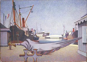 Le Havre, 1939 (tempera on panel) Le Havre, 1939 (tempera on panel)
