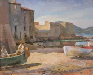 Le Petit Port, St Tropez, 1922 (oil on panel) Le Petit Port, St Tropez, 1922 (oil on panel)