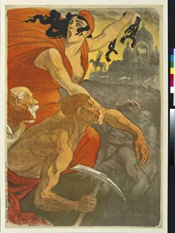 Le petit Sou - Journal de Defense Sociale, 1900 (lithography) Le petit Sou - Journal de Defense Sociale, 1900 (lithography)