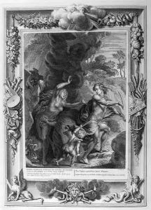 Legend of Orpheus and Eurydice, 1615 (engraving) Legend of Orpheus and Eurydice, 1615 (engraving)