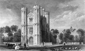Leighs Priory, Essex, engraved by E. Young, 1832 (engraving) Leighs Priory, Essex, engraved by E. Young, 1832 (engraving)