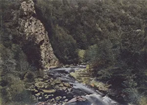 Les Gorges de la Cere entre Siran et Lamativie (coloured photo) Les Gorges de la Cere entre Siran et Lamativie (coloured photo)