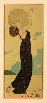 Les Mysteres, illustration from Les Chansons de Bilitis, by Pierre Louys, pub. 1922 (pochoir print) Les Mysteres, illustration from Les Chansons de Bilitis, by Pierre Louys, pub. 1922 (pochoir print)