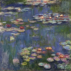 Fine Art Print of Les Nympheas by Claude Monet, 1916. Art Prints