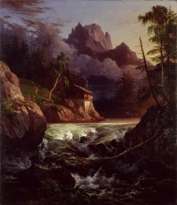 Mill in the Liebethal Region, 1820 (oil on canvas) Mill in the Liebethal Region, 1820 (oil on canvas)