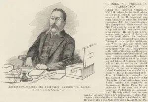 Lieutenant-Colonel Sir Frederick Carrington, KCMG (litho) Lieutenant-Colonel Sir Frederick Carrington, KCMG (litho)
