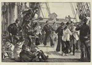 Life on Board a Man-of-War, Saturday Afternoon, 'Hands to dance and Skylark' (engraving) Life on Board a Man-of-War, Saturday Afternoon, 'Hands to dance and Skylark' (engraving)