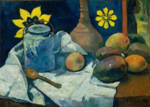 Still Life with Teapot and Fruit, 1896 (oil on canvas) Still Life with Teapot and Fruit, 1896 (oil on canvas)