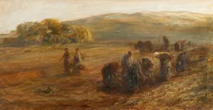 Lifting Potatoes, 19th century (oil on canvas) Lifting Potatoes, 19th century (oil on canvas)