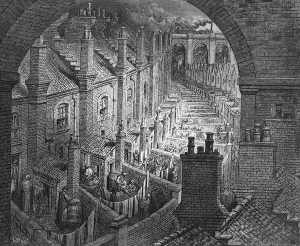 Over London - By Rail, from London, a Pilgrimage, written by William Blanchard Jerrold Over London - By Rail, from London, a Pilgrimage, written by William Blanchard Jerrold