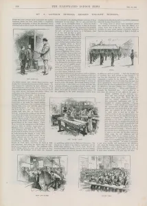 At A London School Board Truant School (engraving) At A London School Board Truant School (engraving)