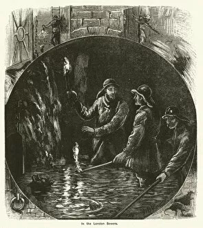 In London Sewers (engraving)