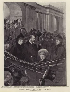 London's Welcome to the King and Queen (litho) London's Welcome to the King and Queen (litho)