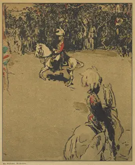Lord Roberts on Horseback, 1900 (colour litho) Lord Roberts on Horseback, 1900 (colour litho)