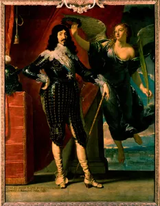 Louis XIII - portrait of his coronation by Victory Louis XIII - portrait of his coronation by Victory
