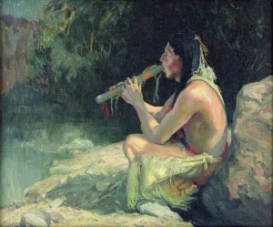 Love Song (or Moonlight) (oil on canvas) Love Song (or Moonlight) (oil on canvas)