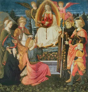 The Madonna of the Sacred Girdle, 1456 (tempera on panel) The Madonna of the Sacred Girdle, 1456 (tempera on panel)