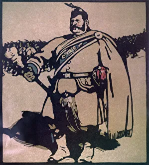 Major from London Types published by William Heinemann, 1898 (colour litho) Major from London Types published by William Heinemann, 1898 (colour litho)