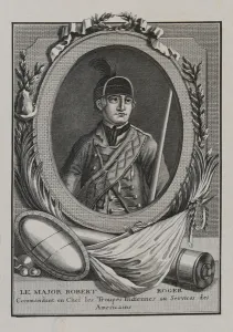 Major Robert Rogers, 1780 circa (engraving) Major Robert Rogers, 1780 circa (engraving)