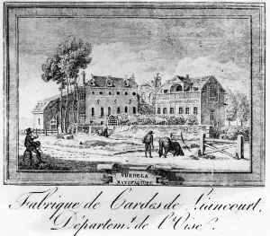 Manufacture, Duke de la Rochefoucauld in Liancourt; String Factory of Liancourt Manufacture, Duke de la Rochefoucauld in Liancourt; String Factory of Liancourt