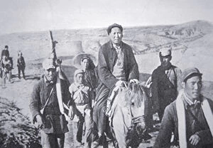 Mao Zedong, leader of the Chinese Communist forces during the fighting in northern