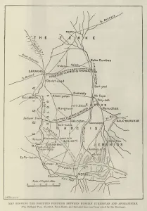 Map showing the Disputed Frontier between Russian Turkestan and Afghanistan (engraving) Map showing the Disputed Frontier between Russian Turkestan and Afghanistan (engraving)