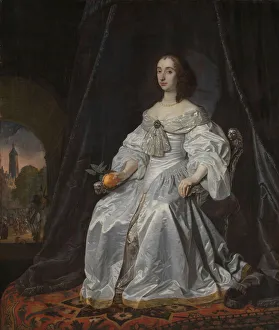 Mary Stuart, Princess of Orange, as Widow of William II, 1652 (oil on canvas) Mary Stuart, Princess of Orange, as Widow of William II, 1652 (oil on canvas)