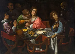 Memento Mori: Death Comes to the Table, circa 1630-1638 (oil on canvas) Memento Mori: Death Comes to the Table, circa 1630-1638 (oil on canvas)