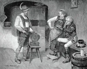German Historical Images Prints: Teasing