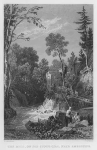 The Mill, on the Stock-Gill, near Ambleside (engraving) The Mill, on the Stock-Gill, near Ambleside (engraving)
