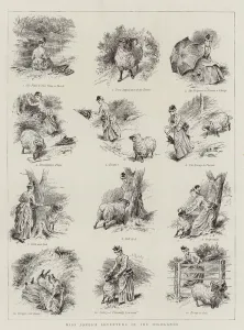 Miss Jones's Adventure in the Highlands (engraving) Miss Jones's Adventure in the Highlands (engraving)
