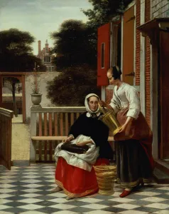 A Mistress and her Maid, 1660s (oil on canvas) A Mistress and her Maid, 1660s (oil on canvas)