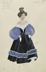 Mme. Larina, from the opera Eugene Onegin by Peter Ilich Tchaikovsky (1840-93) Mme. Larina, from the opera Eugene Onegin by Peter Ilich Tchaikovsky (1840-93)