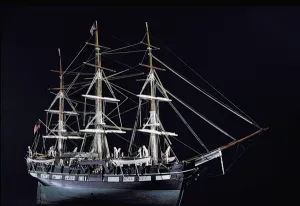 Model of an 18th Century Whaling vessel (wood) Model of an 18th Century Whaling vessel (wood)