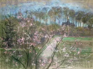 Botanical Garden Scenery Prints: Spring Landscape