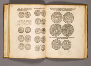 Money book with engravings of English coins (book) Money book with engravings of English coins (book)