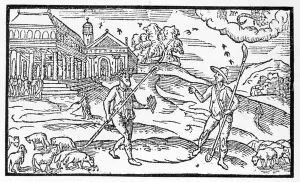 Month of October, from the Shepheardes Calender by Edmund Spenser (1552-99) Month of October, from the Shepheardes Calender by Edmund Spenser (1552-99)