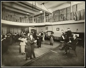 Monthly dance at the New York Association for the Blind, 111 East 59th Street, New York Monthly dance at the New York Association for the Blind, 111 East 59th Street, New York