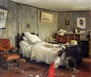 The mortuary room of Leon Gambetta, 1882 (oil on canvas) The mortuary room of Leon Gambetta, 1882 (oil on canvas)
